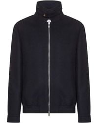 Brunello Cucinelli - Jacke mit doppeltem Reißverschluss - Lyst