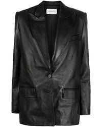 Magda Butrym - Blazer Met Puntige Revers - Lyst