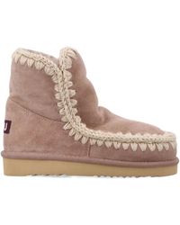 Mou - Crochet-Trim Slip-On - Lyst