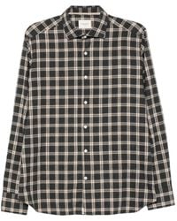 Tintoria Mattei 954 - Check-Pattern Long-Sleeve Shirt - Lyst