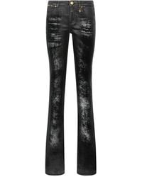 Roberto Cavalli - ダメージ フレアジーンズ - Lyst