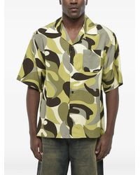 Marni - Chemise À Manches Courtes Et Motif Abstrait - Lyst