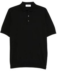 Lardini - Button-Fastening Polo Shirt - Lyst