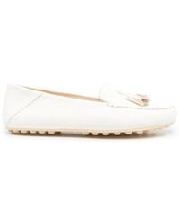 Loro Piana - Tassel Leather Loafers - Lyst