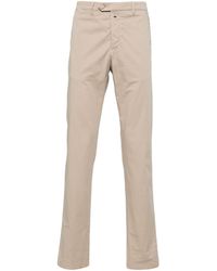 Kiton - Cotton Slim-fit Trousers - Lyst