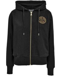 Versace Jeans Couture - V-Emblem Hoodie - Lyst