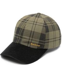 Barbour - Elaine Tartan Baseball Cap - Lyst
