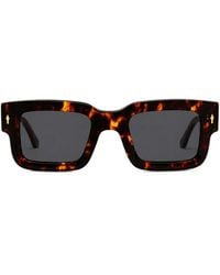Kat Maconie - Sora Tortoiseshell-Effect Square-Frame Sunglasses - Lyst