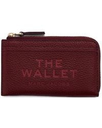Marc Jacobs - Zip-Around Leather Wallet - Lyst