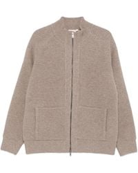 Altea - Gerippter Cardigan mit Reißverschluss - Lyst