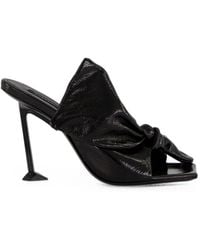 Givenchy - Boudoir Knotted Leather Sandals - Lyst