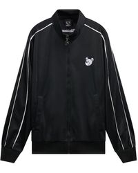 INBETWEENERS - Zip Striped Jacket - Lyst