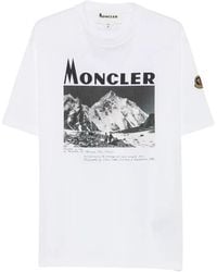 Moncler - Re-Icon Graphic-Print T-Shirt - Lyst