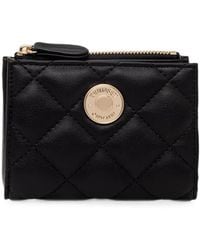Twinset - Quilted Logo-Plaque Wallet - Lyst