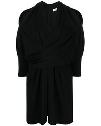 IRO - Robe drapée à manches longues - Lyst