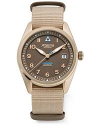 Alpina - Startimer Pilot Solarmetre 38Mm Watch - Lyst