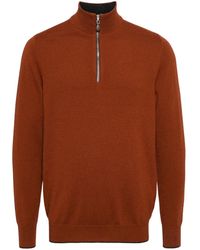 N.Peal Cashmere - Carnaby Half-Zip Jumper - Lyst