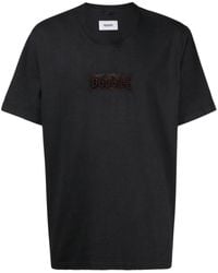 Doublet - Logo-patch Organic Cotton T-shirt - Lyst
