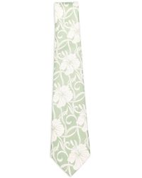 Drole de Monsieur - Floral-Print Tie - Lyst