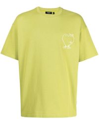 FIVE CM - Heart-print Cotton T-shirt - Lyst