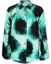 Del Core - Camisa Con Motivo Abstracto - Lyst