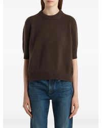 KHAITE - Jersey Davin De Manga Corta - Lyst