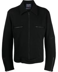 Yohji Yamamoto - Giacca-Camicia Con Zip - Lyst