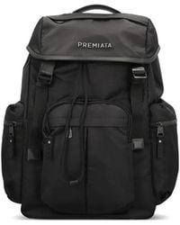 Premiata - Logo-Plaque Buckled Backpack - Lyst