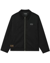 Izzue - Logo-Patch Zip-Up Jacket - Lyst