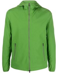 Herno - High-Neck Hooded Jacket - Lyst