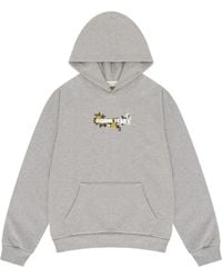 DENIM TEARS - Hoodie À Logo Brodé - Lyst