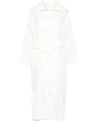 Issey Miyake - Long Coat - Lyst