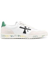 Premiata - Clay Low-top Leather Sneakers - Lyst