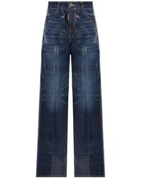 DSquared² - Sequin-Embellished Baggy Jeans - Lyst