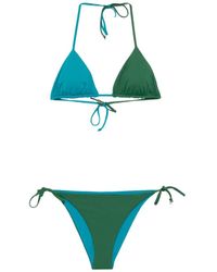 Fisico - Colour-Block Tie Beachwear - Lyst