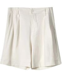 hinnominate - Pantalones cortos con pinzas - Lyst