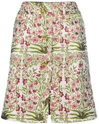 Giambattista Valli - Jacquard-Midirock Mit Blumenmuster - Lyst
