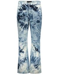 Alberta Ferretti - Tie-Dye Flared Jeans - Lyst