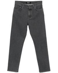 ZEGNA - Jean Droit À Patch Logo - Lyst