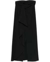 THE GARMENT - Pisano Gedrapeerde Maxi-Jurk - Lyst