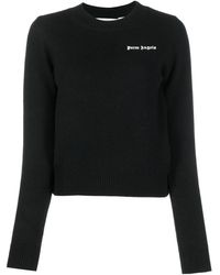 Palm Angels - Logo-embroidered Jumper - Lyst