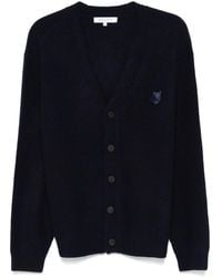 Maison Kitsuné - Cárdigan De Canalé Bold Fox Head - Lyst