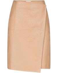 Loulou de Saison - Falda midi Gora cruzada - Lyst