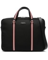 Bally - Leather Laptop Bag - Lyst