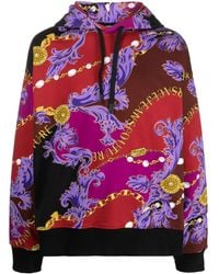 Versace Jeans Couture - Printed Sweatshirt - Lyst