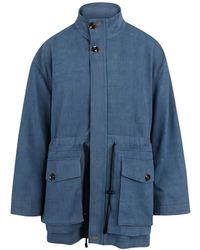 Jovonna London - Lyris Button Flap Pocket Jacket - Lyst