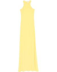 Monot - Vestido largo de geogette - Lyst