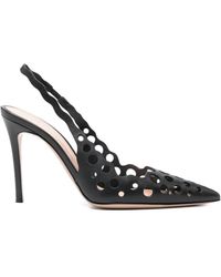 Gianvito Rossi - Escarpins À Bride Arrière - Lyst
