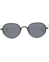 Emporio Armani - Round-Frame Sunglasses - Lyst