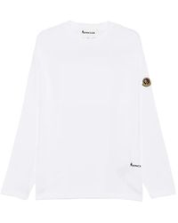 Moncler - Re-Icon Graphic-Print Long-Sleeve T-Shirt - Lyst